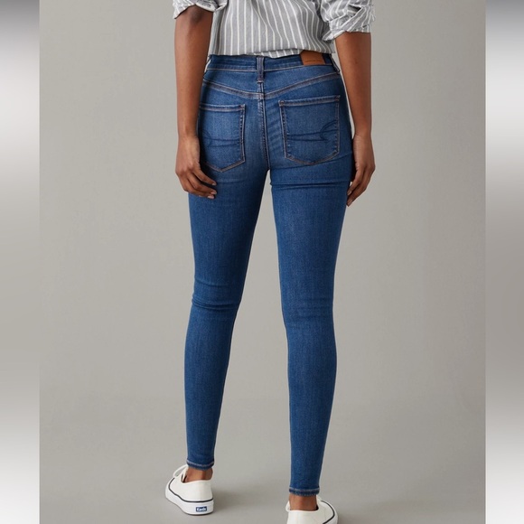American Eagle Super High Rise Jegging Size 8 Short - Picture 3 of 9
